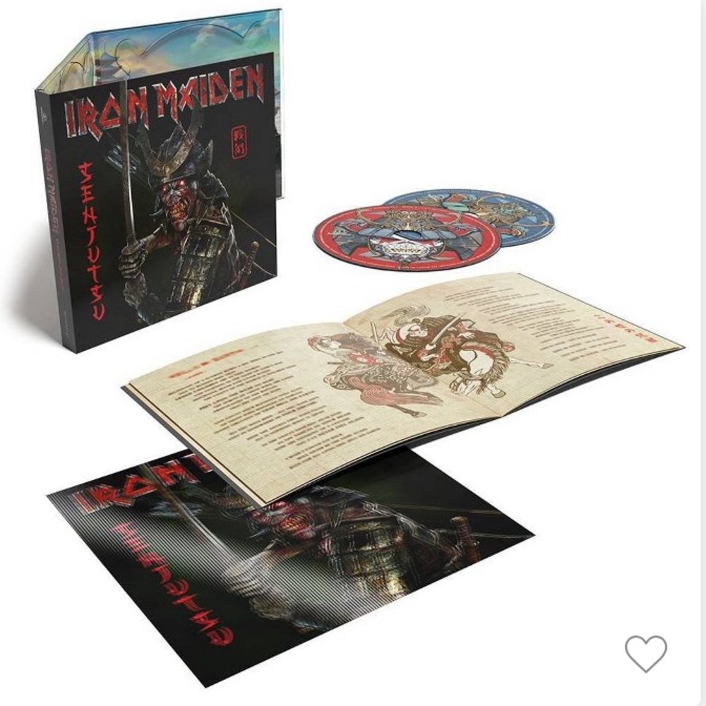 Iron Maiden Senjutsu Limited Edition Lenticular Album Artwork - sealed